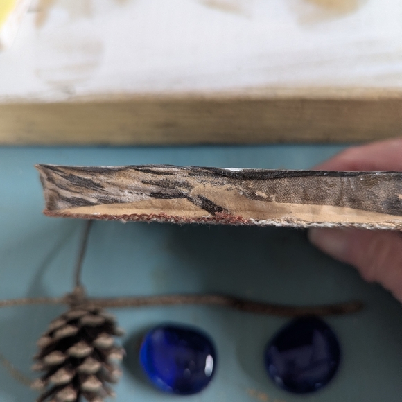 Decoupaged And Glazed Ceramic Tile Handcrafted Equestrian Horses 4"x4" - Picture 3 of 4